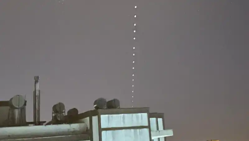 Adana'da Starlink Gökyüzü Şöleni: Uydular Işıldıyor!